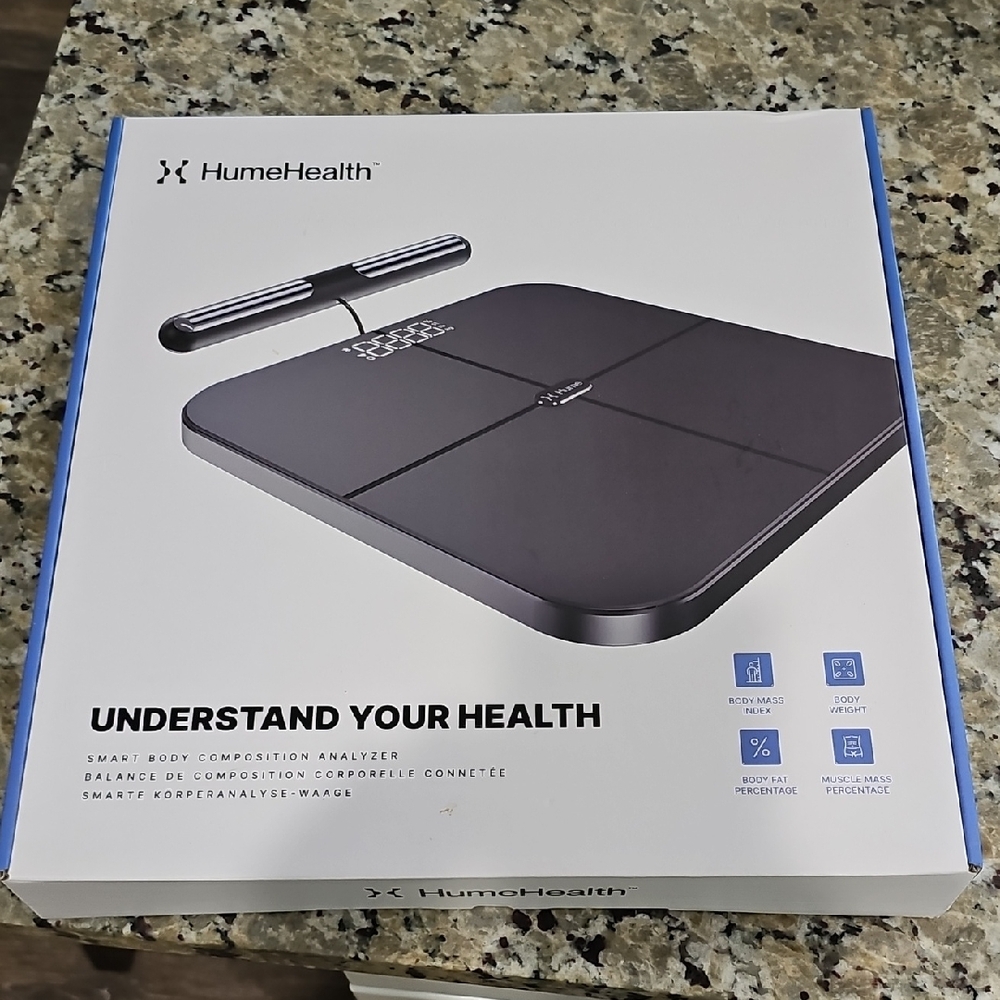 Smart Body Composition Analyzer - Black
